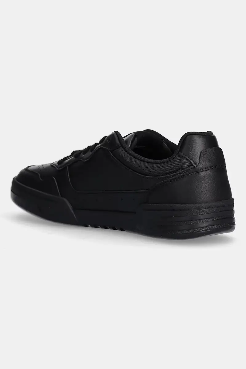 sneakers in pelle TJM CUPSOLE LEATHER ESS colore nero EM0EM01443 miniatura 3