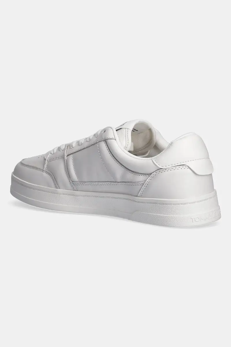 sneakers in pelle TJM THE GREENWICH NEW ESS colore bianco EM0EM01574 miniatura 3