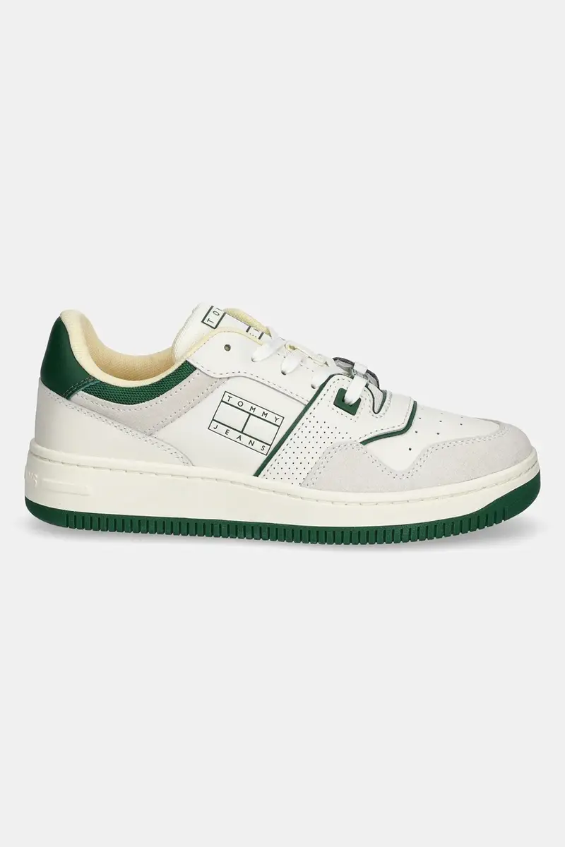 sneakers RETRO BASKET WASHED SUEDE donna colore beige EN0EN02773 miniatura 2