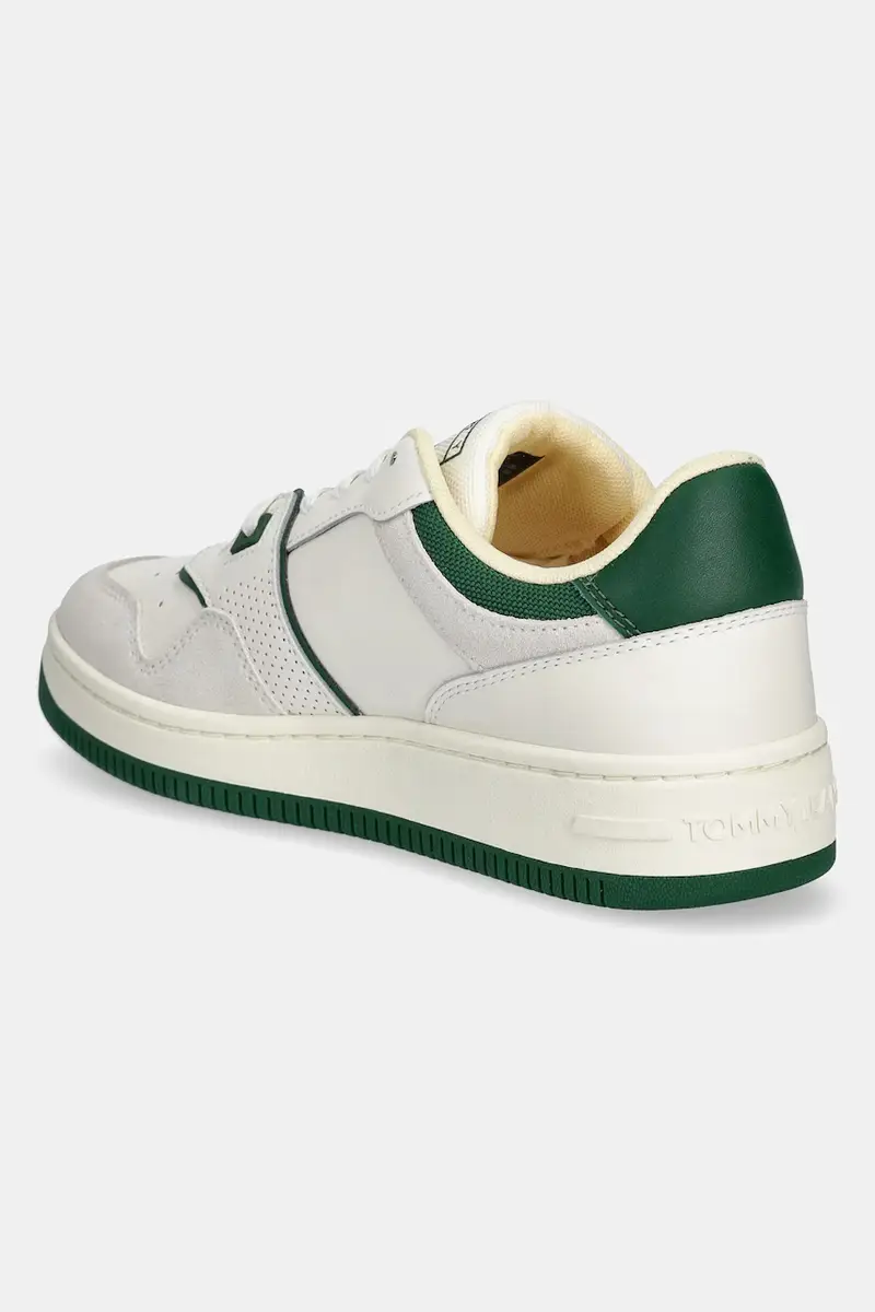 sneakers RETRO BASKET WASHED SUEDE donna colore beige EN0EN02773 miniatura 3