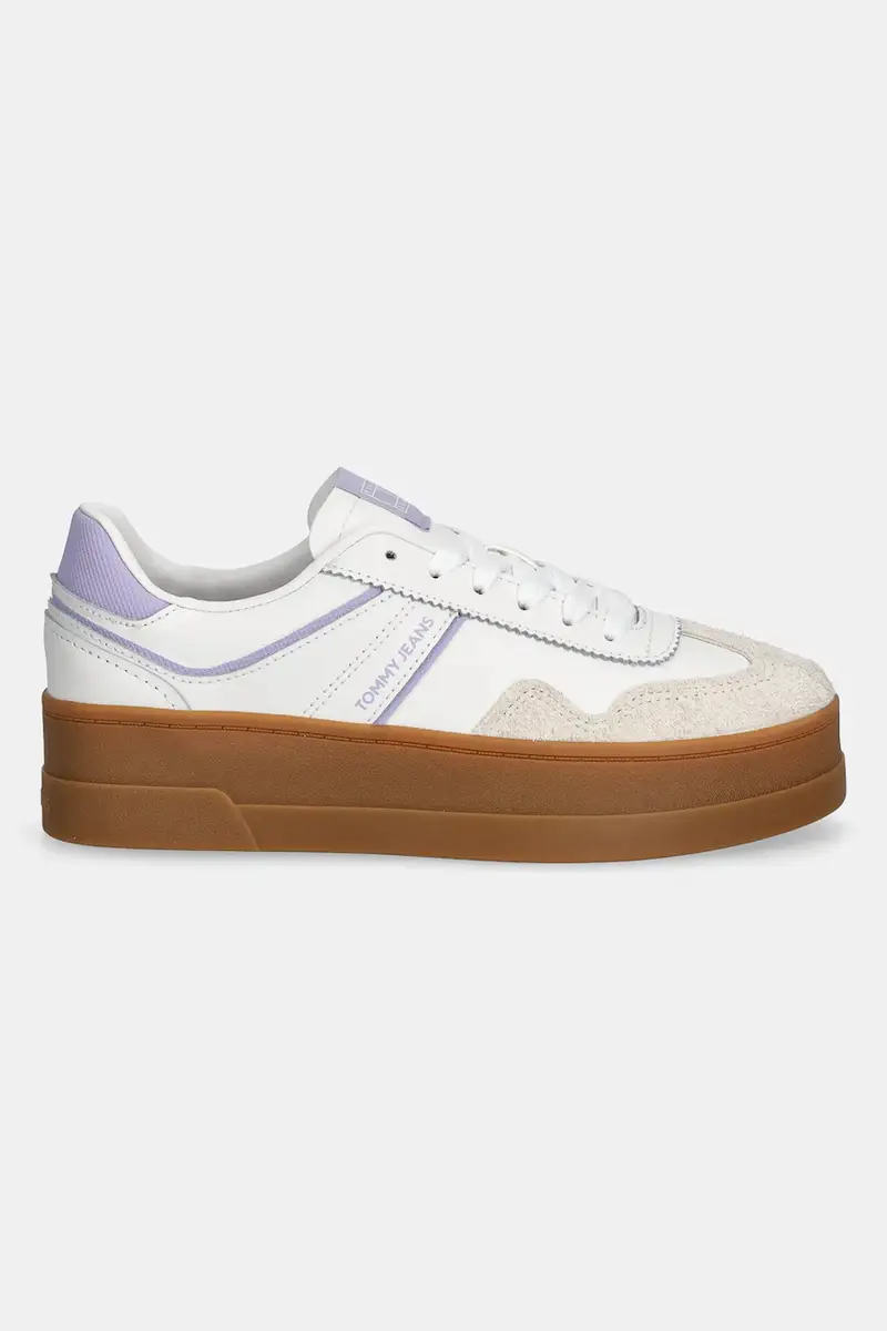 sneakers THE GREENWICH FLATFORM donna colore bianco EN0EN02807 miniatura 2