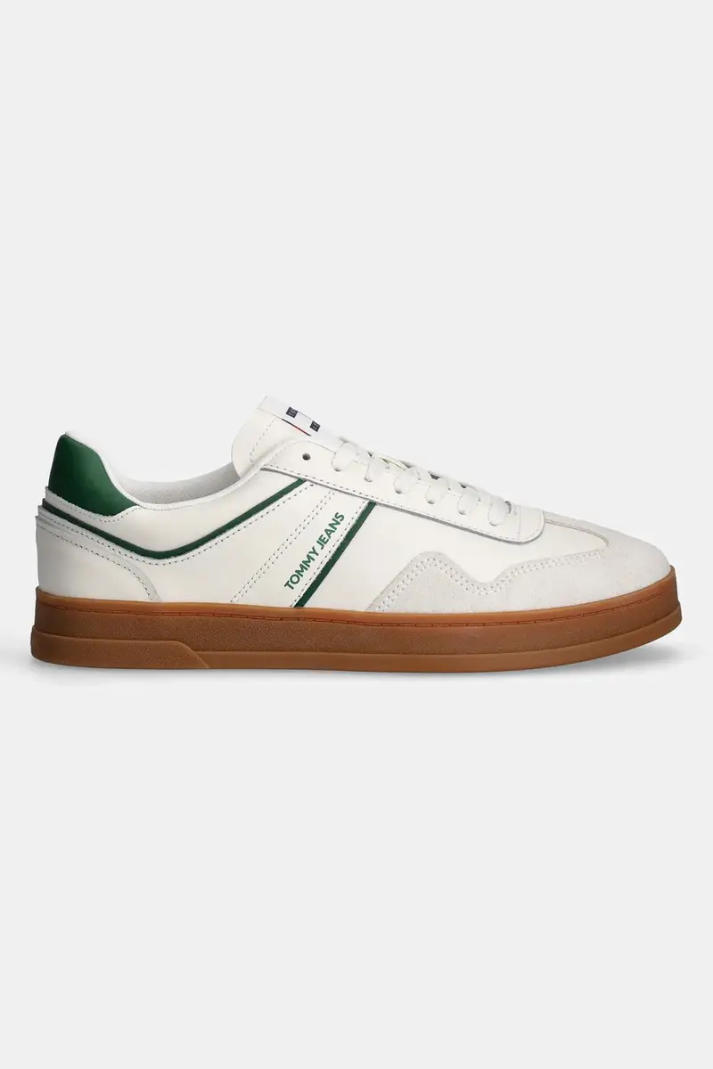 sneakers THE GREENWICH LEATHER colore beige EM0EM01571 miniatura 2