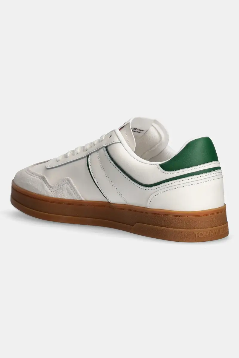 sneakers THE GREENWICH LEATHER colore beige EM0EM01571 miniatura 3