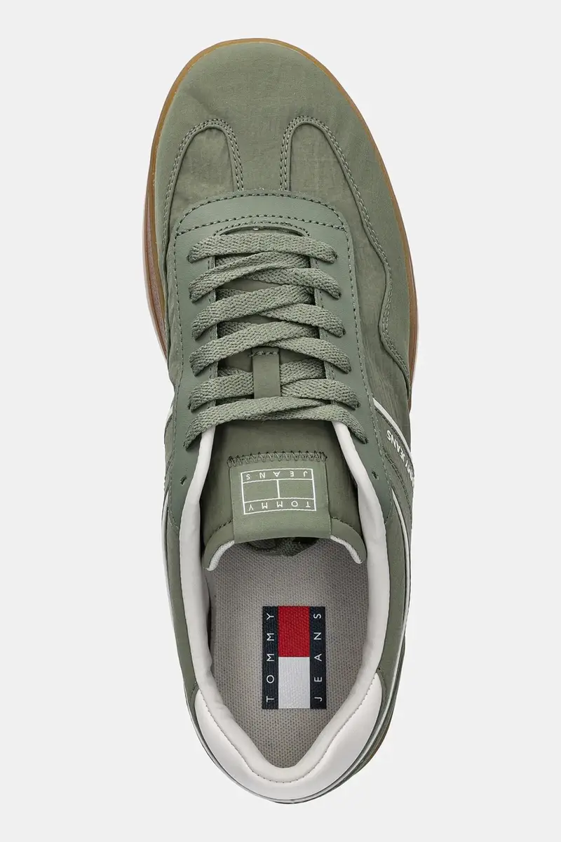 sneakers THE GREENWICH MIX MEDIA uomo colore verde EM0EM01586 miniatura 4