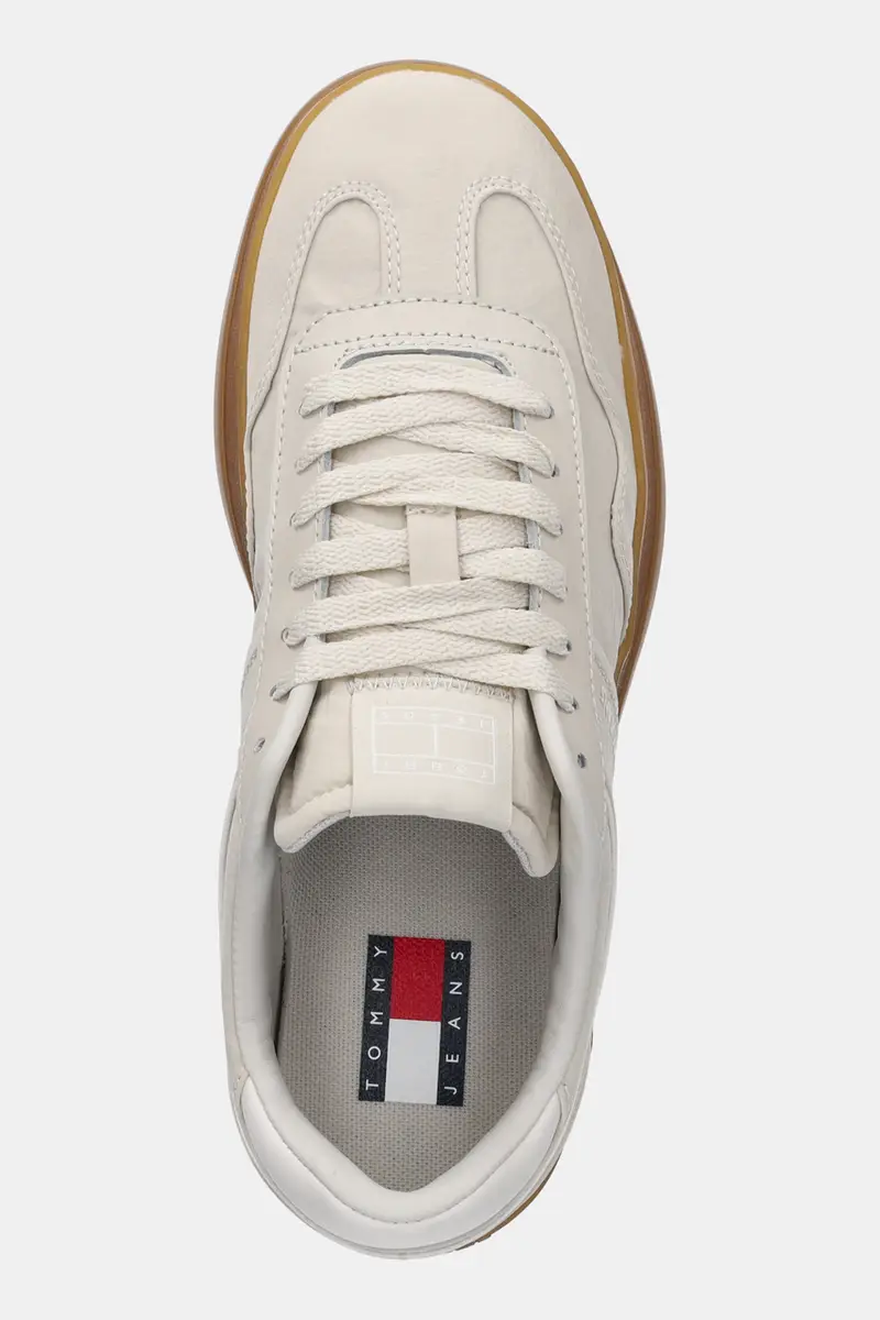 sneakers THE GREENWICH TEXTILE donna colore beige EN0EN02805 miniatura 4