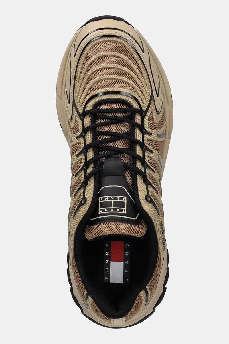 sneakers TJM OUTDOOR RUNNER TECH. uomo colore beige EM0EM01640 miniatura 4