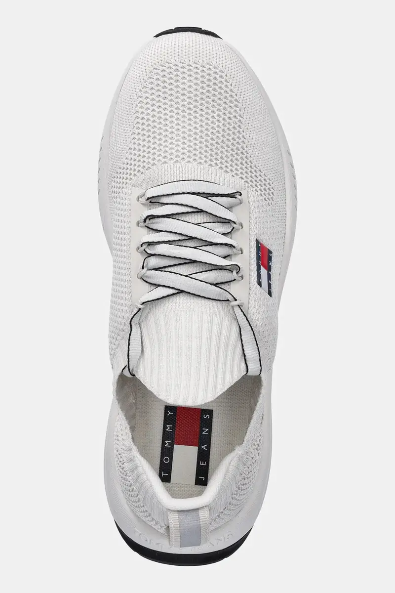 sneakers TJM RUNNER KNITTED uomo colore bianco EM0EM01580 miniatura 4