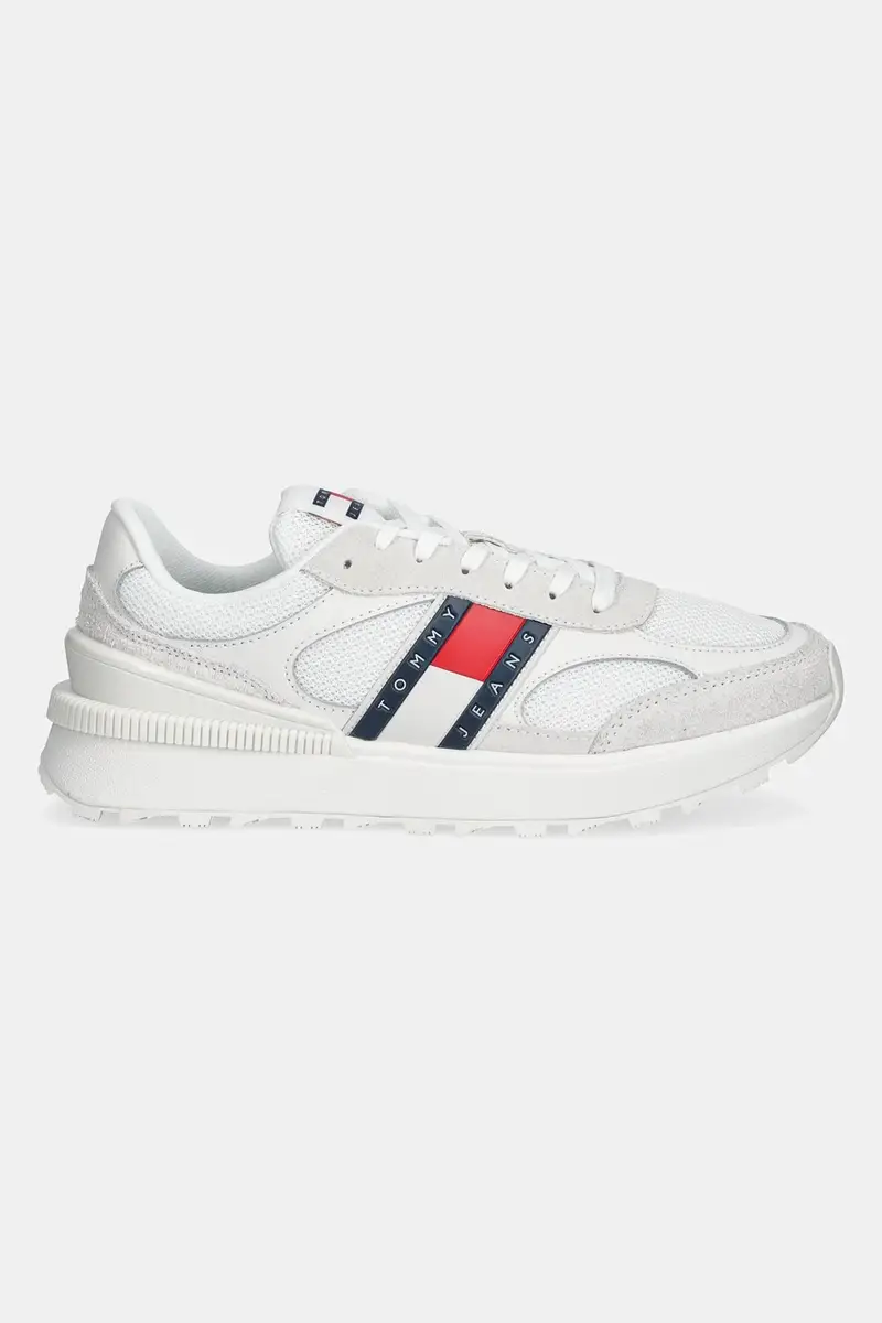 sneakers TJM TECHNICAL RUNNER ESS colore bianco EM0EM01537 miniatura 2