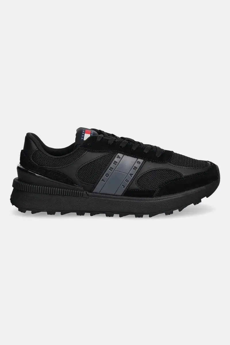 sneakers TJM TECHNICAL RUNNER ESS colore nero EM0EM01537 miniatura 2