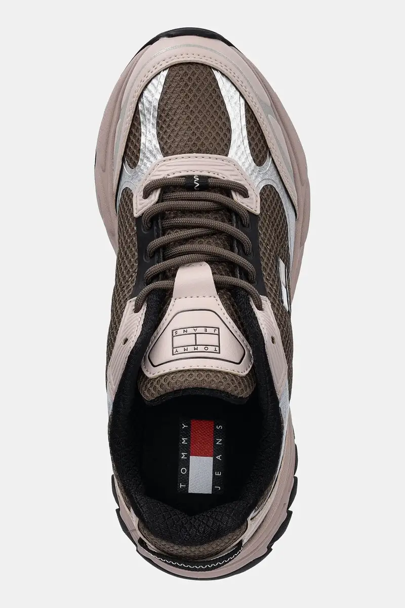 sneakers TJW OUTDOOR RUNNER donna colore beige EN0EN02859 miniatura 4