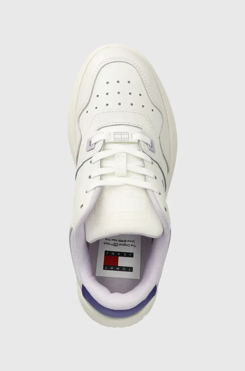 sneakers TJW RETRO BASKET FLATFORM ESS colore violetto EN0EN02506 miniatura 4