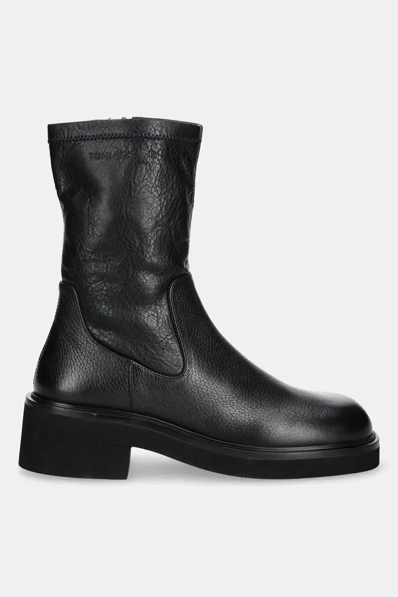 stivaletti alla caviglia TJW STRETCHY MID BOOT donna colore nero EN0EN02928 miniatura 2