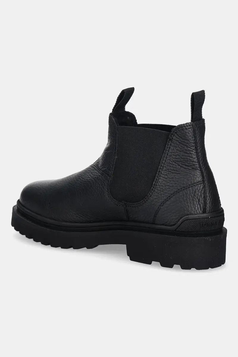 Tommy Jeans Stivaletti Chelsea Uomo Nero 3847380 miniatura 3