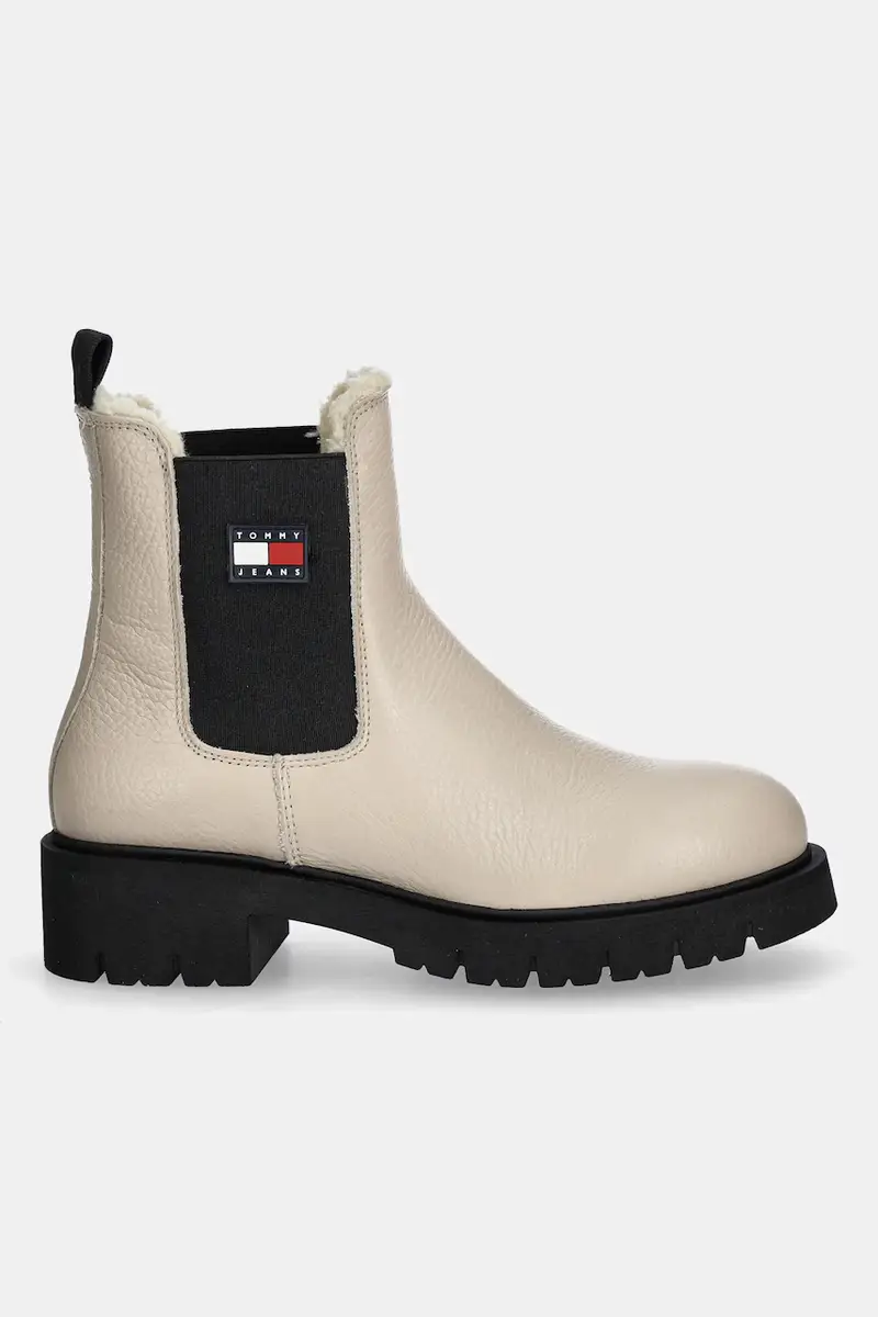 Tommy Jeans Stivaletti Chelsea Donna Beige 3573990 miniatura 2