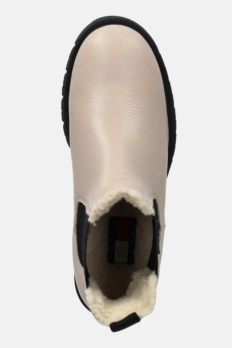 Tommy Jeans Stivaletti Chelsea Donna Beige 3573990 miniatura 4