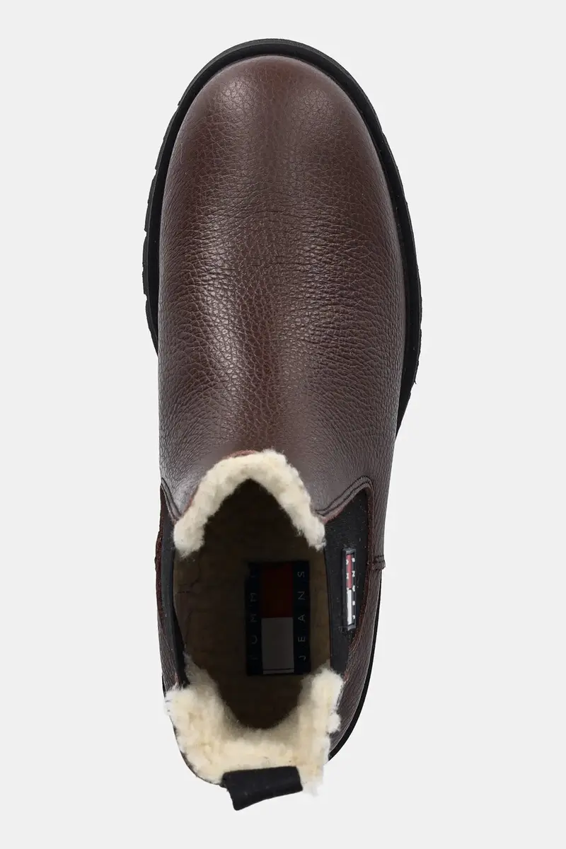 Tommy Jeans Stivaletti Chelsea Donna Marrone 3250511 miniatura 4