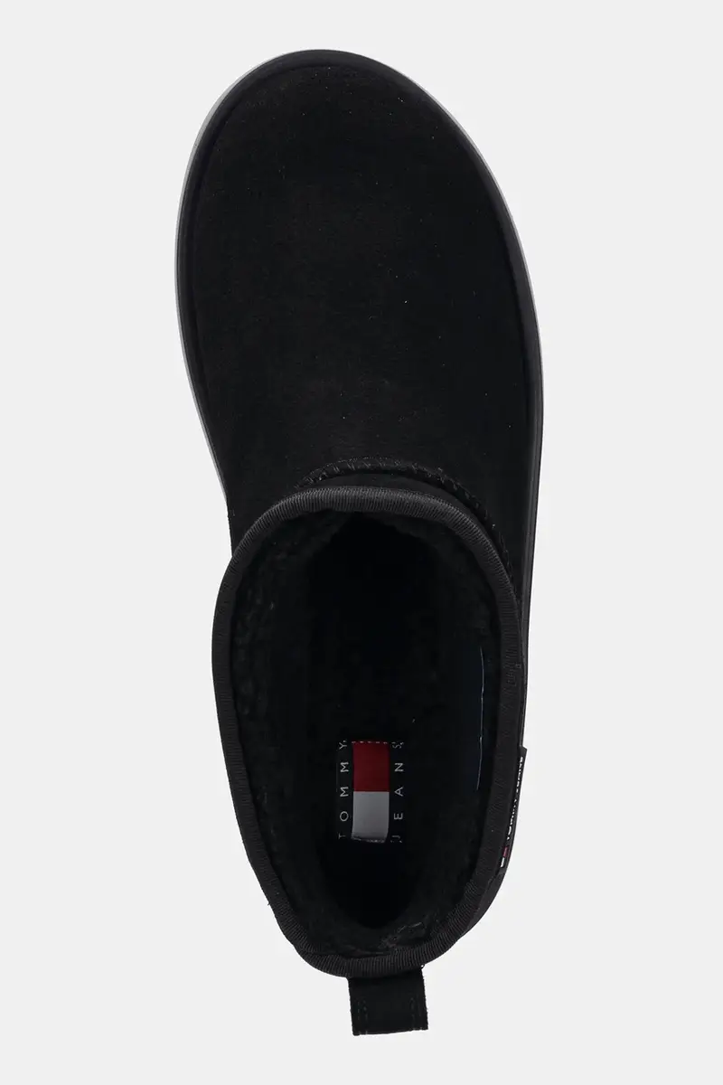 stivali da neve in camoscio TJW FLATFORM SNOW BOOT SUEDE colore nero EN0EN02841 miniatura 4