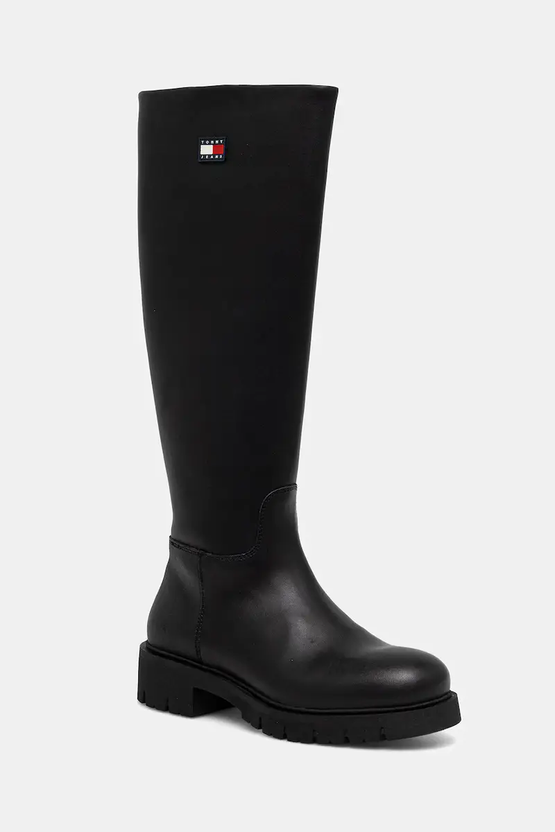 stivali TJW STRETCHY LONG SHAFT donna colore nero EN0EN02828