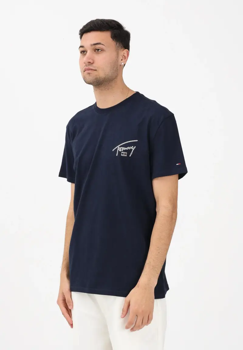 Tommy Jeans T-shirt Uomo Blu 3976736