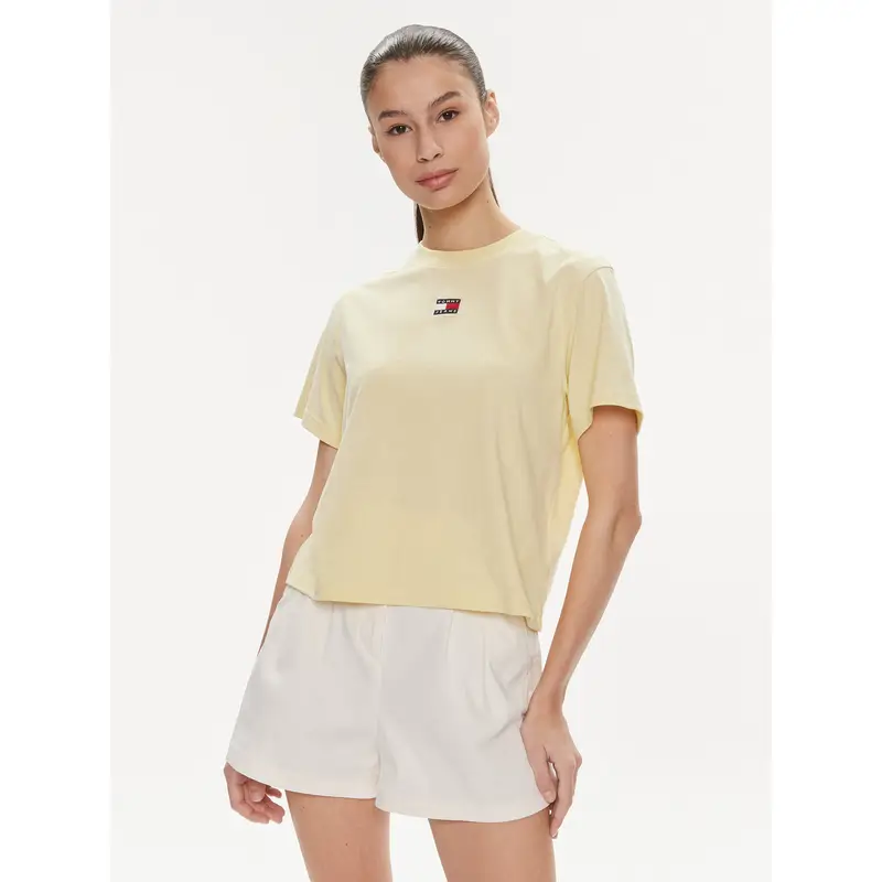 Tommy Jeans T-shirt Giallo 3203835