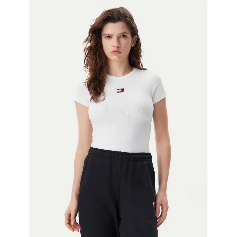 Tommy Jeans T-shirt Bianco 3212206