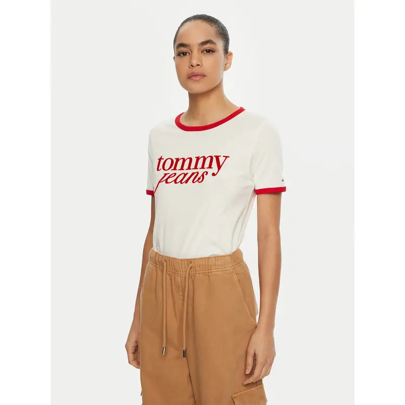 Tommy Jeans T-shirt Bianco 3208789