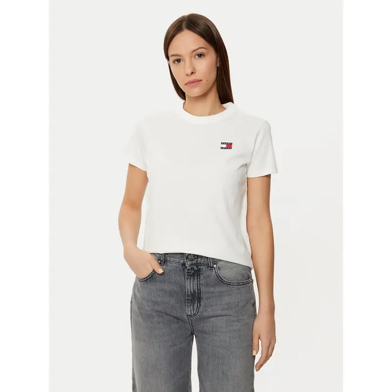 Tommy Jeans T-shirt Bianco 3629153