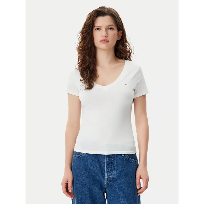 Tommy Jeans T-shirt Bianco 3213653