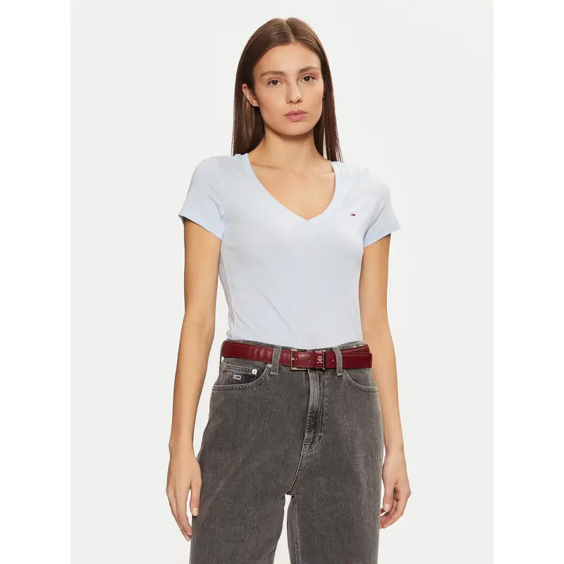 T-shirt DW0DW20458 Celeste Slim Fit