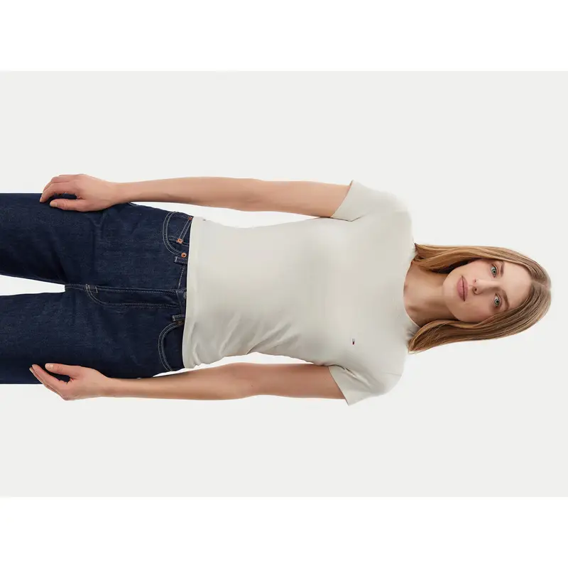 Tommy Jeans T-shirt Beige 3212165