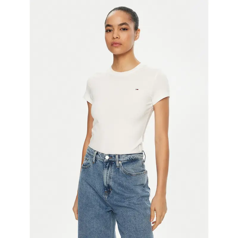 Tommy Jeans T-shirt Bianco 4237789