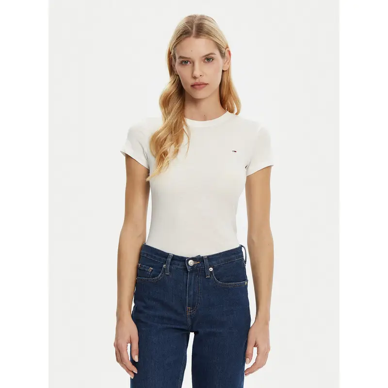 Tommy Jeans T-shirt Bianco 3213654