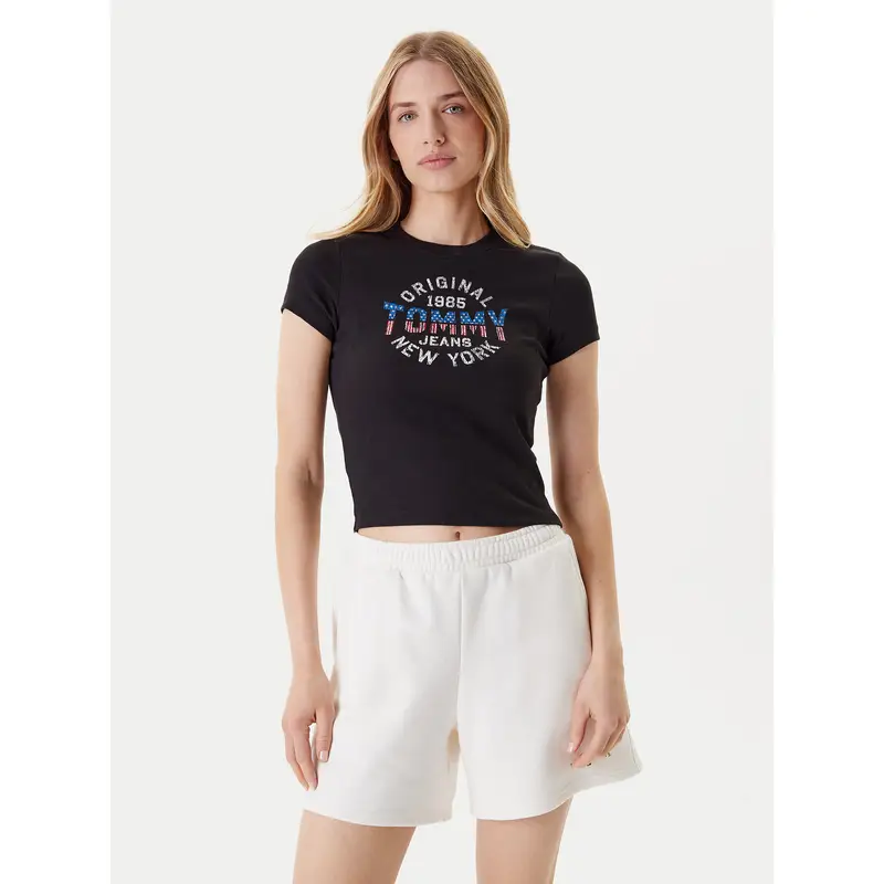 Tommy Jeans T-shirt Nero 3221904