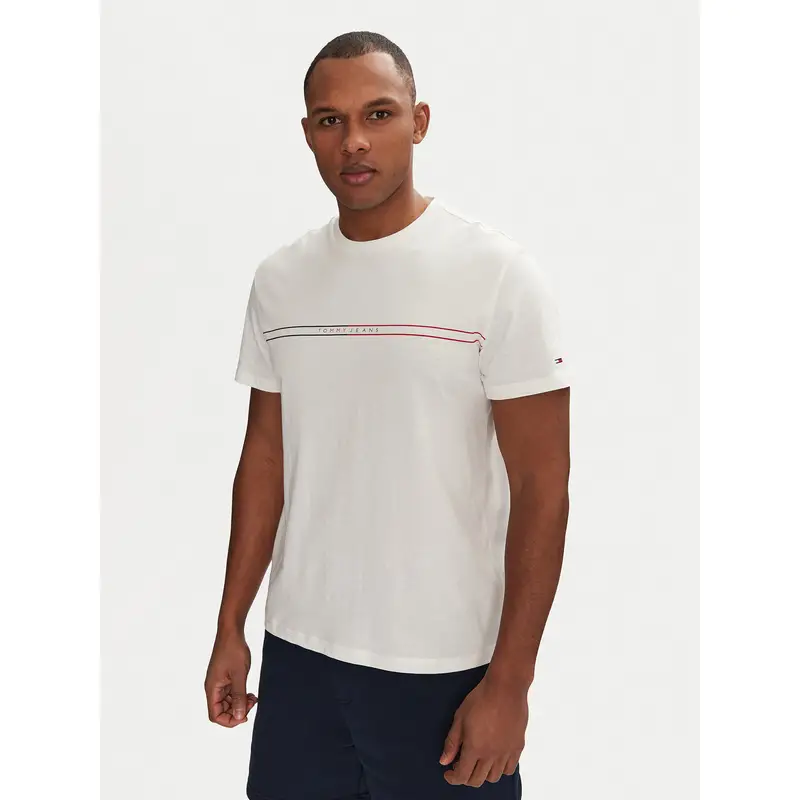 Tommy Jeans T-shirt Bianco 3212579