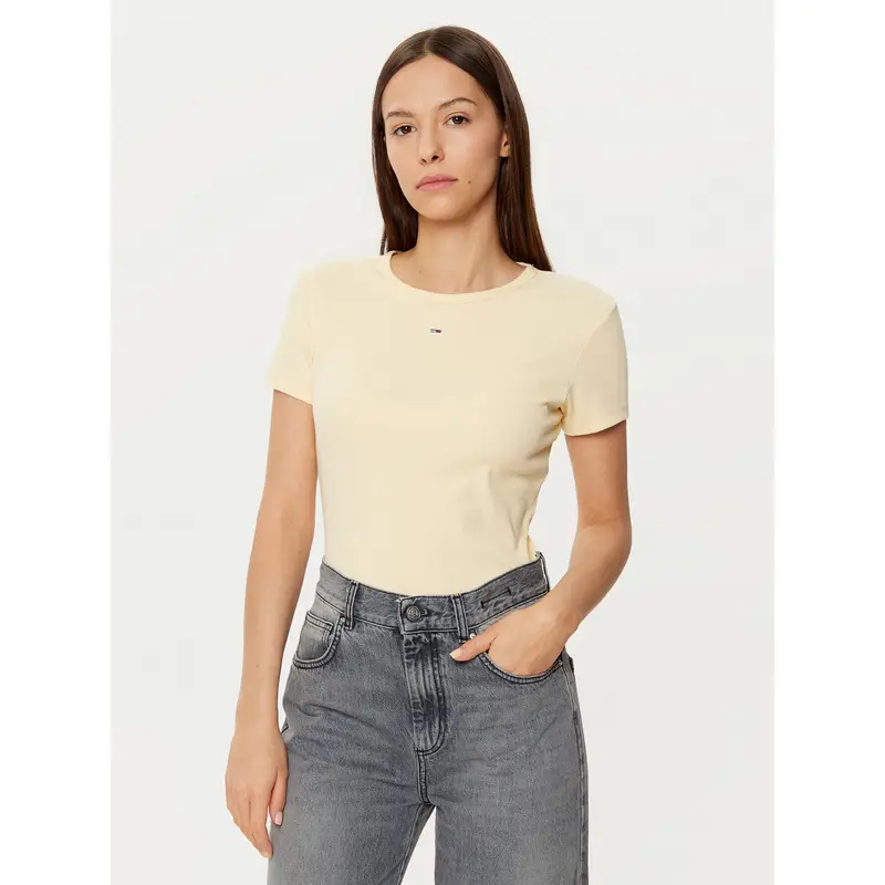 Tommy Jeans T-shirt Beige 3446318