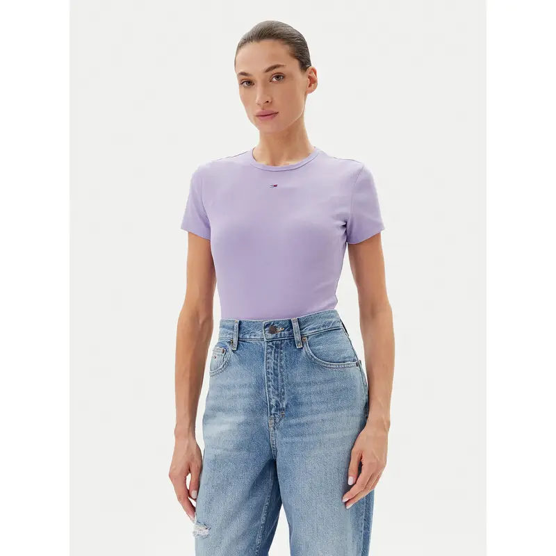Tommy Jeans T-shirt Viola 3221857
