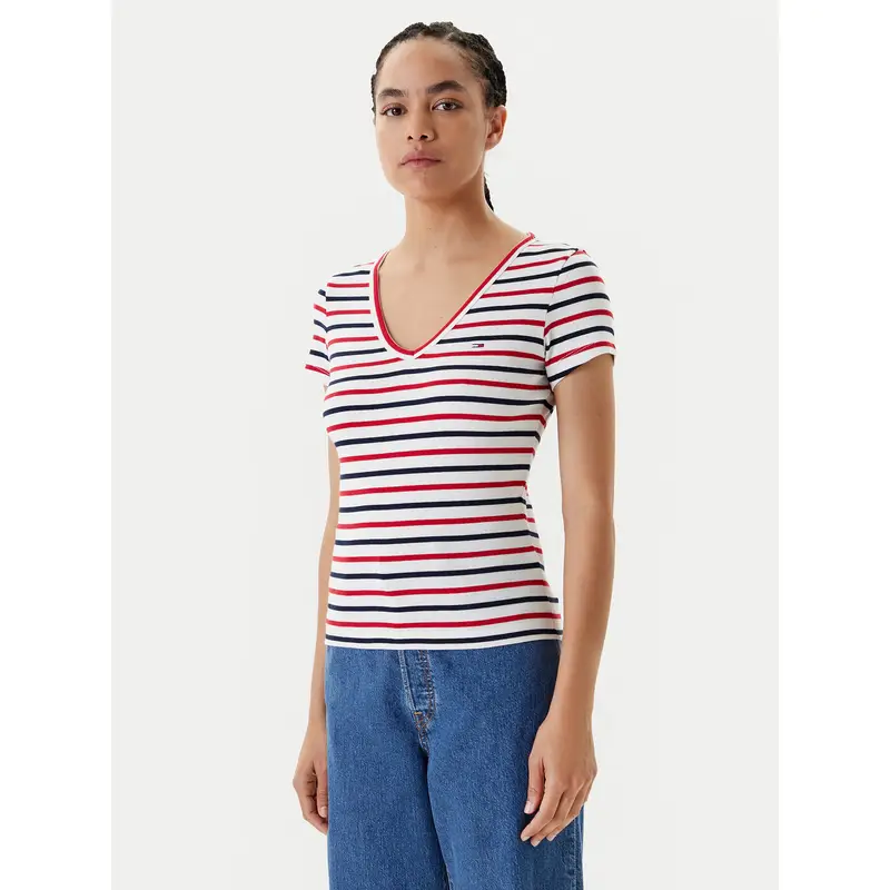 Tommy Jeans T-shirt Bianco 3221859