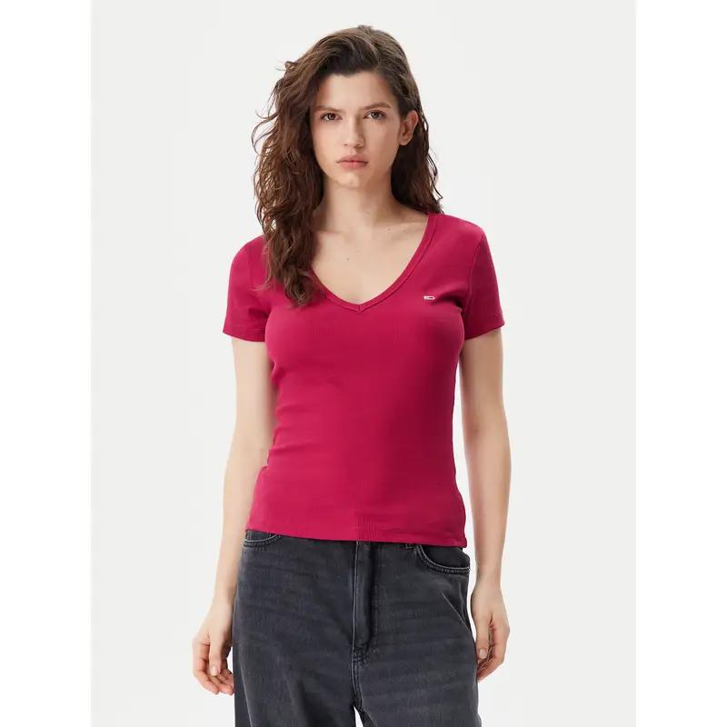 Tommy Jeans T-shirt Rosa 3990667