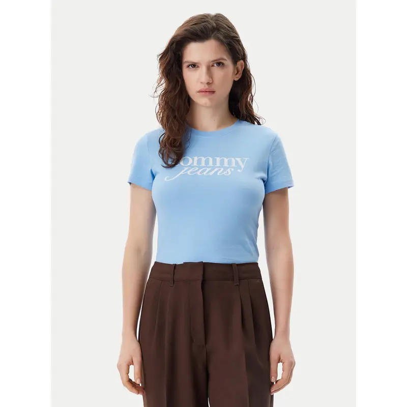 Tommy Jeans T-shirt Azzurro 3940713