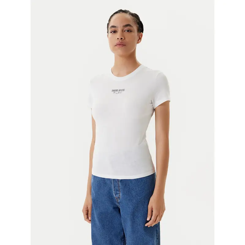 Tommy Jeans T-shirt Bianco 3221874