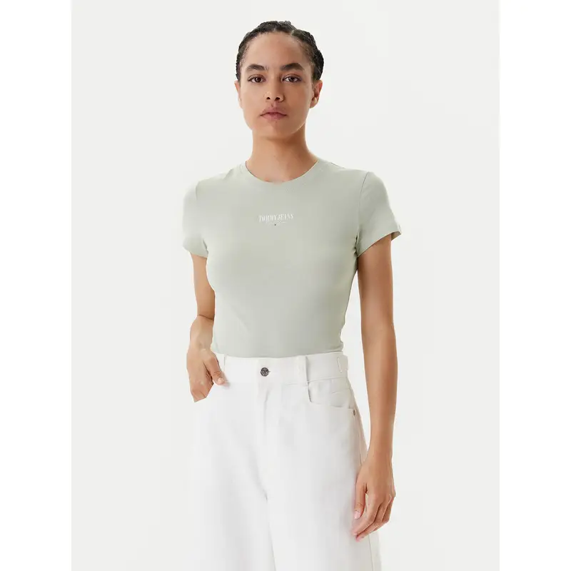 Tommy Jeans T-shirt Verde 3221872