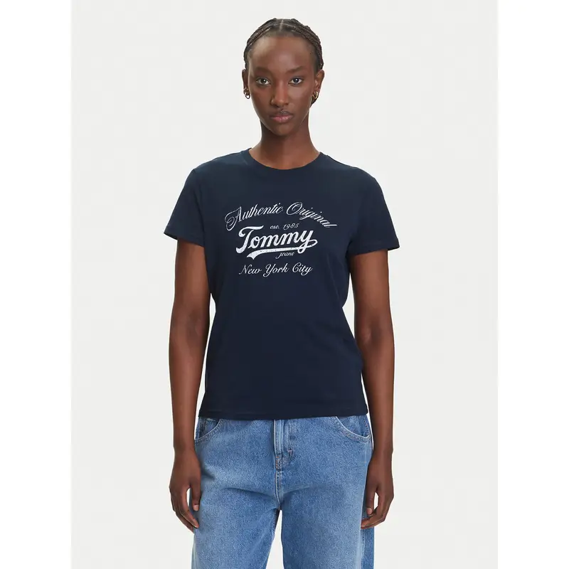 Tommy Jeans T-shirt Blu 3221899