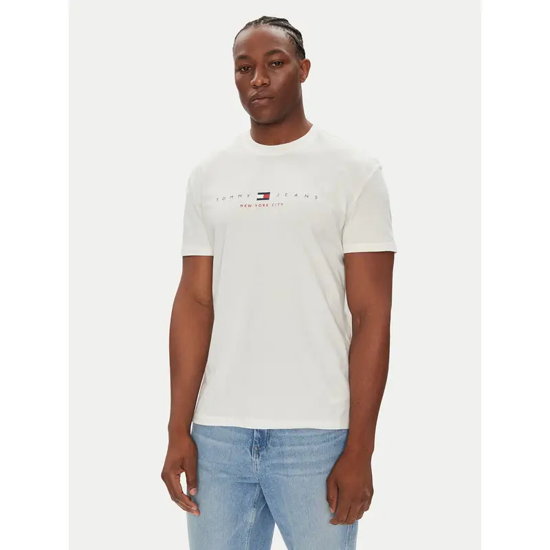 Tommy Jeans T-shirt Bianco 4111386