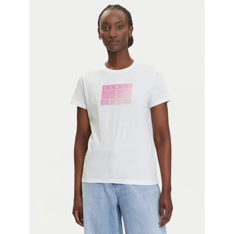 Tommy Jeans T-shirt Bianco 3221868