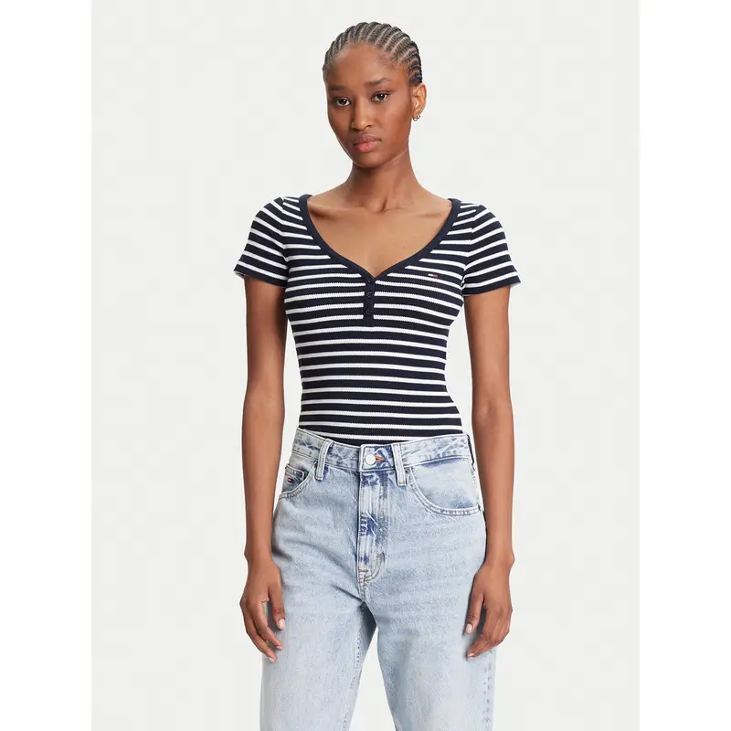 Tommy Jeans T-shirt Blu 3490892