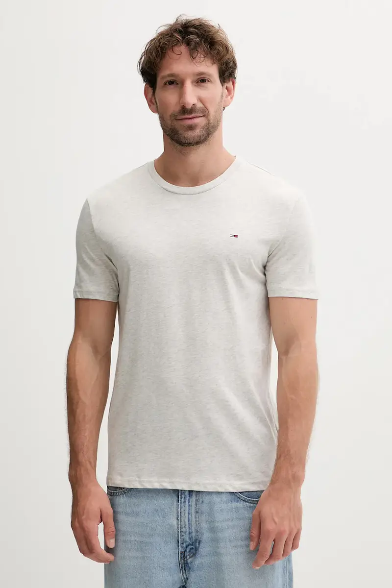Tommy Jeans T-shirt Uomo Grigio 3137595