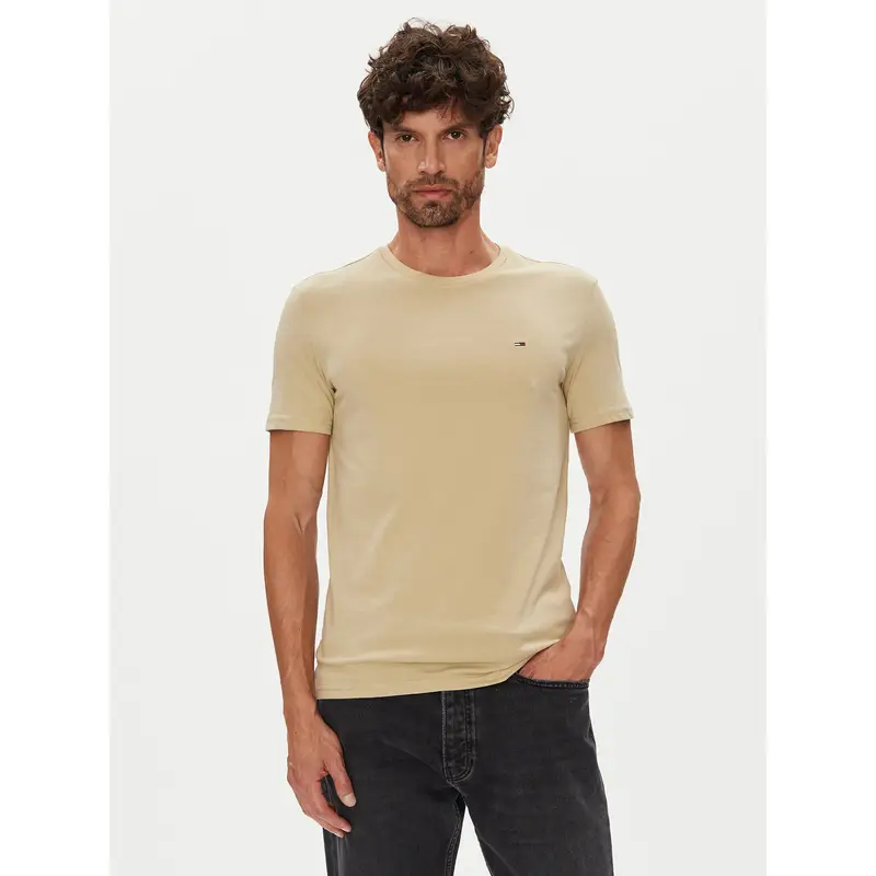Tommy Jeans T-shirt Beige 3412228