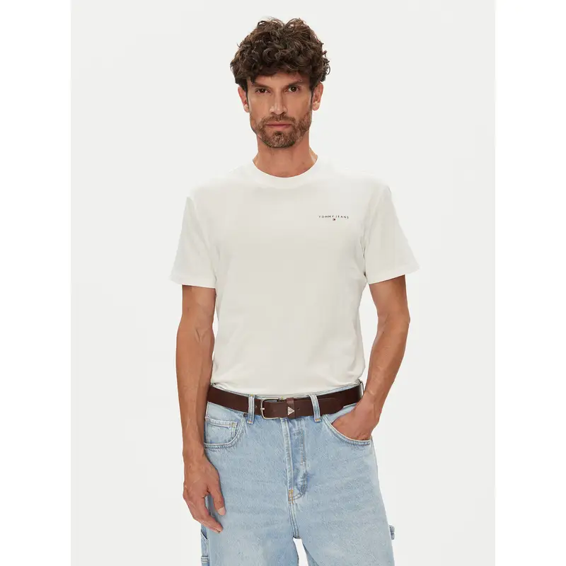 Tommy Jeans T-shirt Beige 3412243