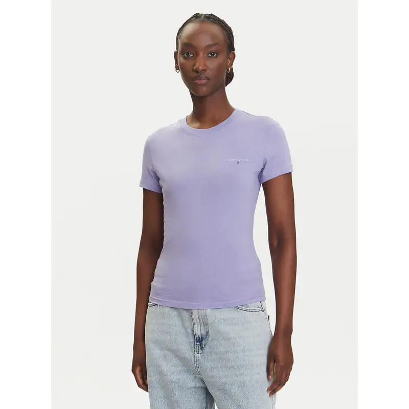 Tommy Jeans T-shirt Viola 3221883