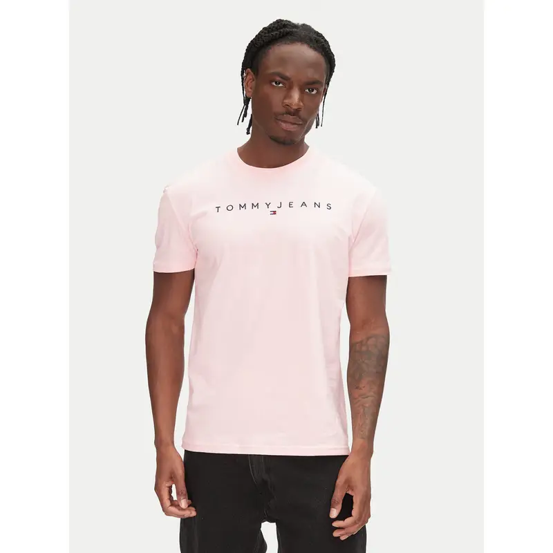 Tommy Jeans T-shirt Rosa 3540185